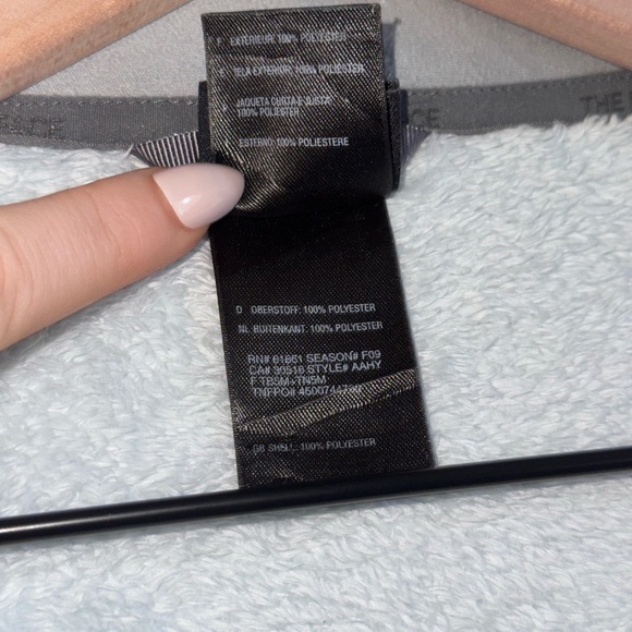 The North Face Fleece Osito Zip Up Jacket Women Size Small Light Blue Polyester - Picture 13 of 14